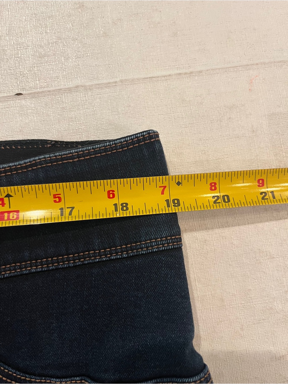 Investments Dark Blue slim fit Stretch ankle length jeggings. - Picture 5 of 7